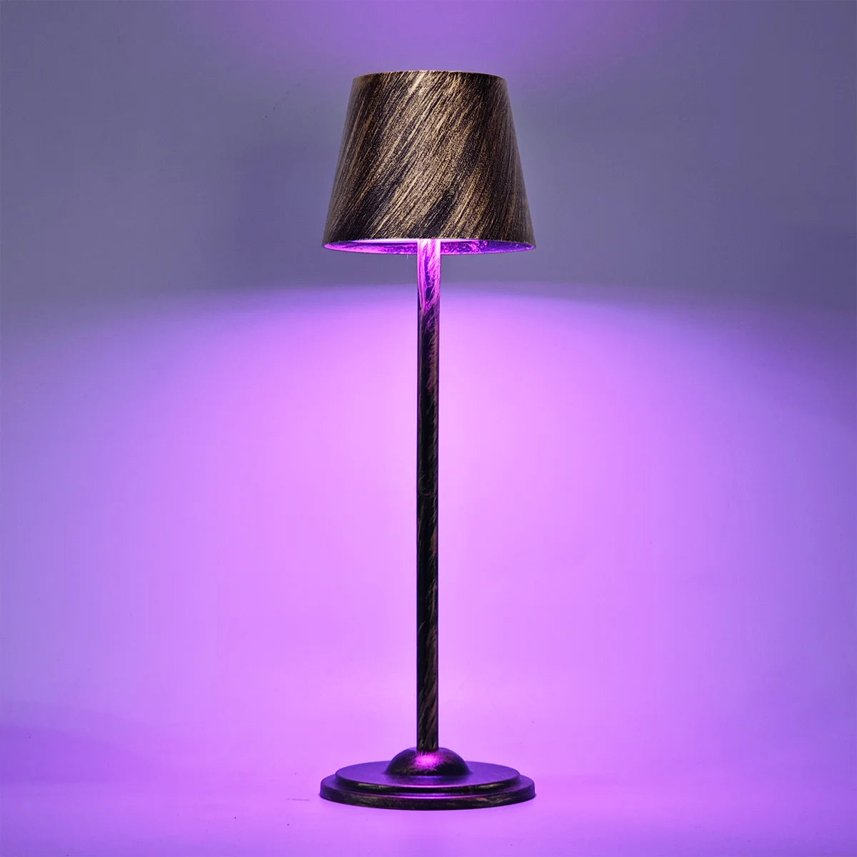 Rechargeable RGB Table Lamp with 3 Mode Dimmable & Color-Changing Lights, Portable Cordless Bedside Light for Bedroom Gaming Dec